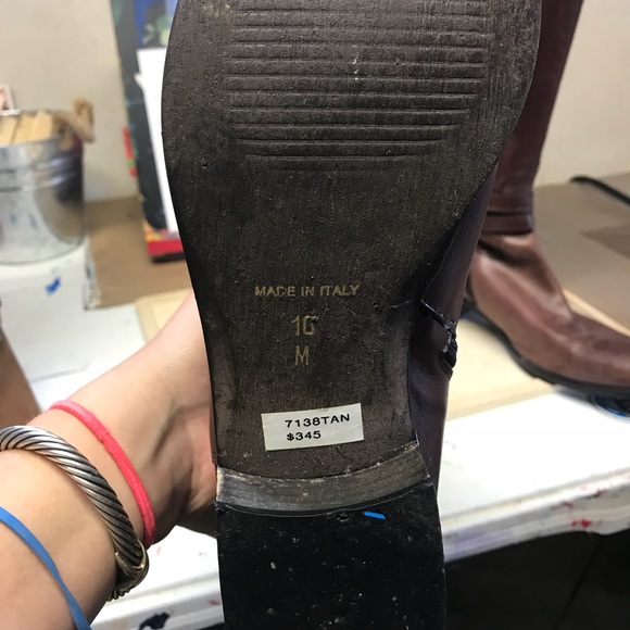 Italian Leather Boots - Picture 3 of 3